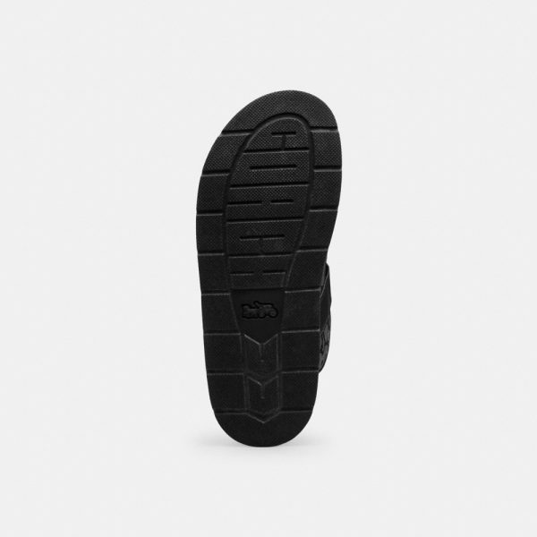 Coach Outlet Buckle Clog In Signature Jacquard - Preorder