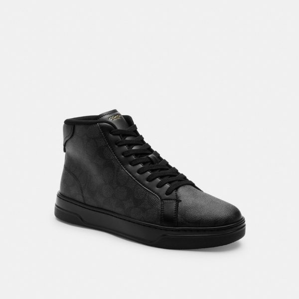 Coach Outlet High Line High Top Sneaker In Signature Canvas - Preorder