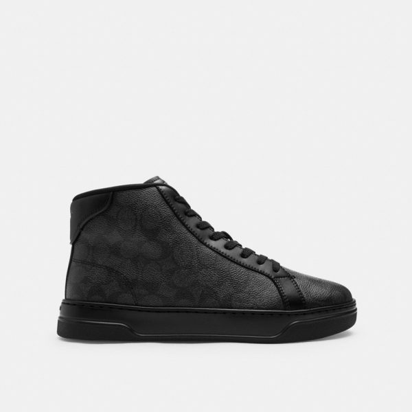 Coach Outlet High Line High Top Sneaker In Signature Canvas - Preorder