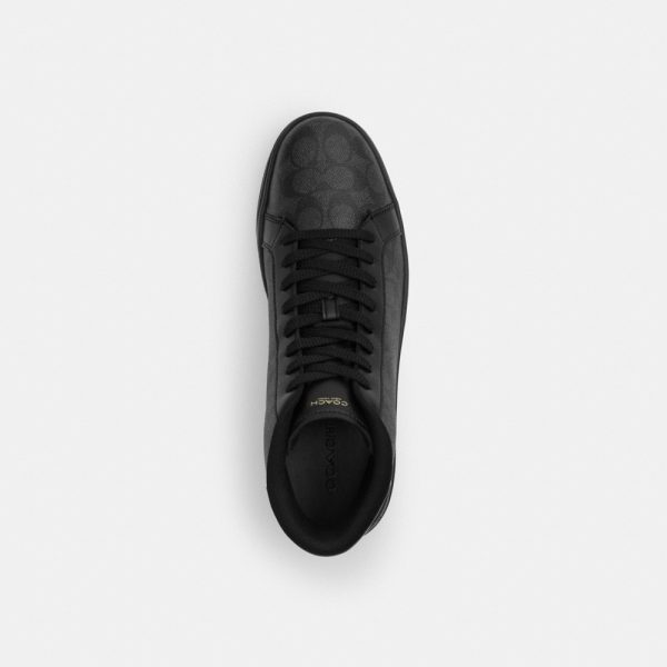 Coach Outlet High Line High Top Sneaker In Signature Canvas - Preorder