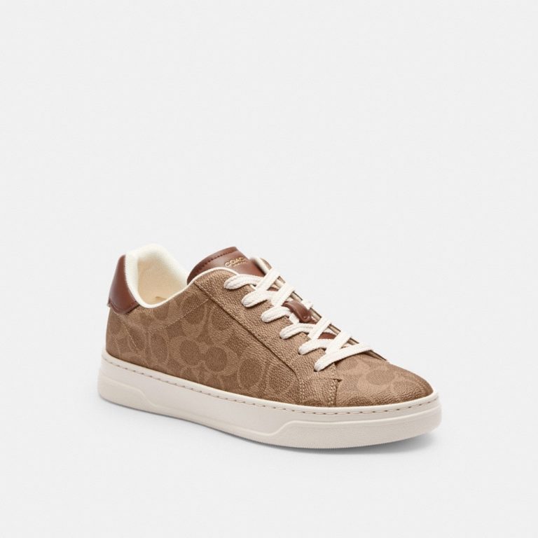 Coach Outlet High Line Sneaker In Signature Canvas - Preorder