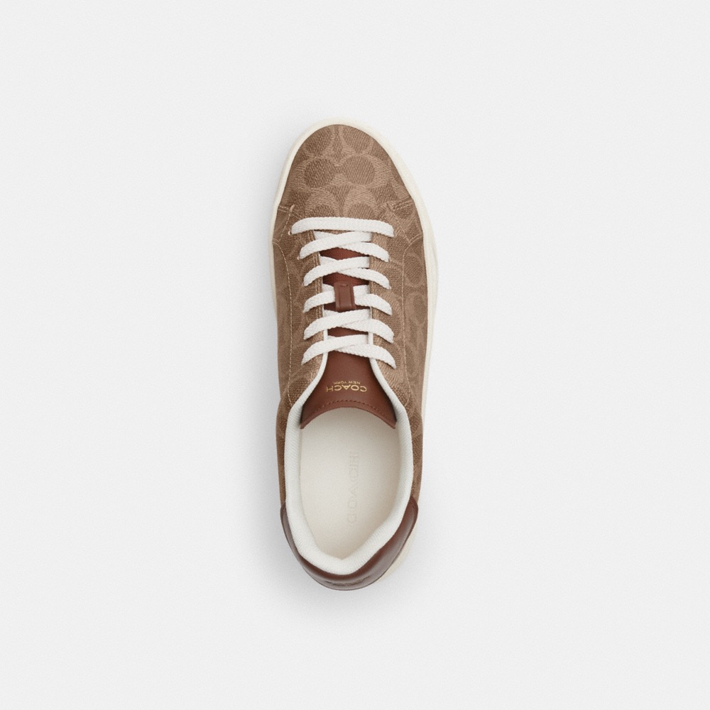 Coach Outlet High Line Sneaker In Signature Canvas - Preorder