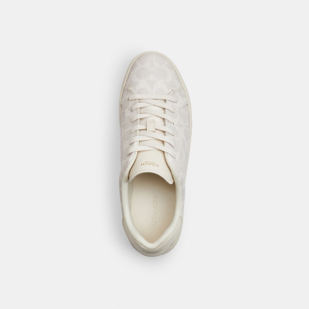Coach Outlet High Line Sneaker In Signature Canvas - Preorder