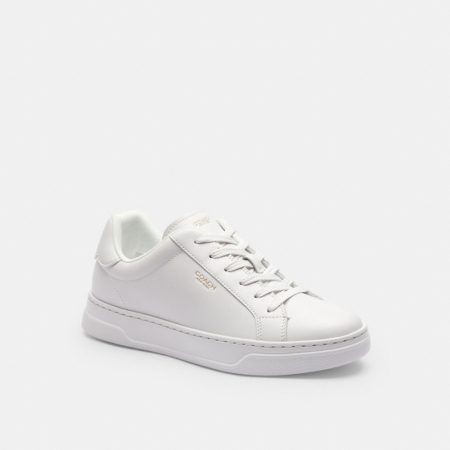 Coach Outlet High Line Sneaker - Preorder — Optic White
