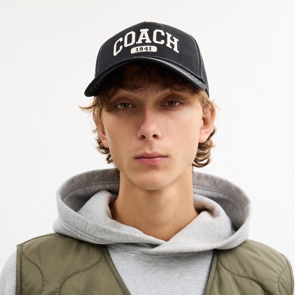 Coach Outlet Varsity Trucker Hat - Preorder