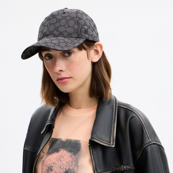 Coach Outlet Signature Jacquard Baseball Hat - Preorder