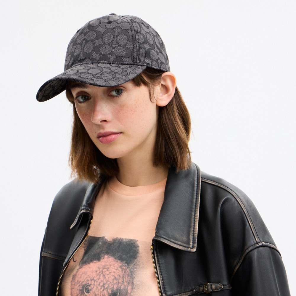 Coach Outlet Signature Jacquard Baseball Hat - Preorder