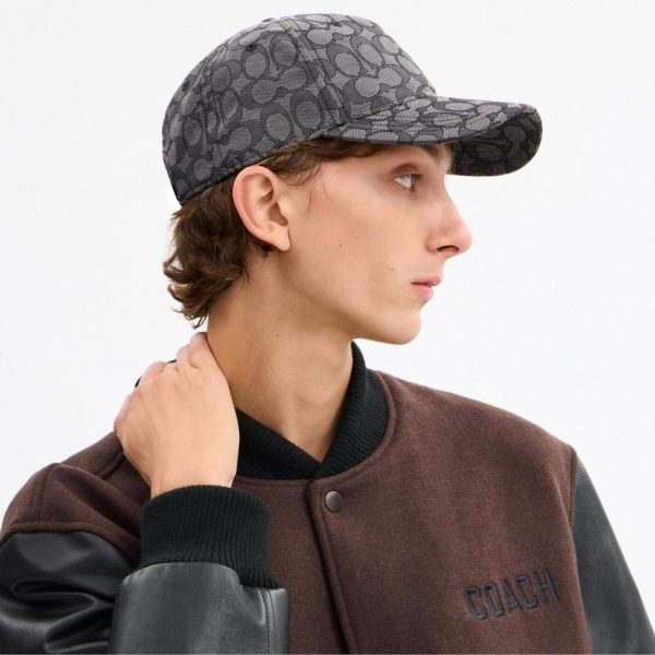Coach Outlet Signature Jacquard Baseball Hat - Preorder