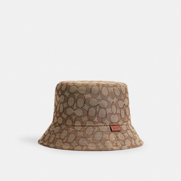 Coach Outlet Signature Jacquard Bucket Hat - Preorder