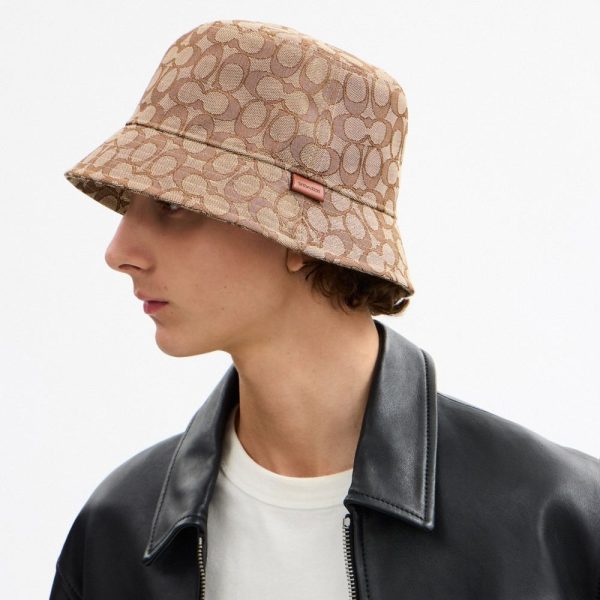 Coach Outlet Signature Jacquard Bucket Hat - Preorder