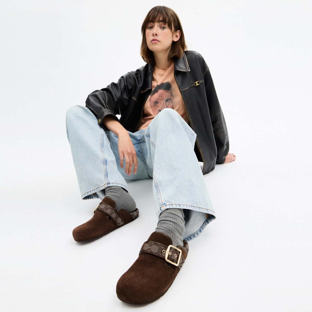 Coach Outlet Archival Buckle Clog - Preorder