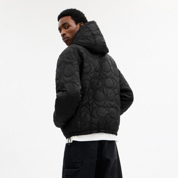 Coach Outlet Quilted Signature Puffer Jacket In Recycled Polyester - Preorder