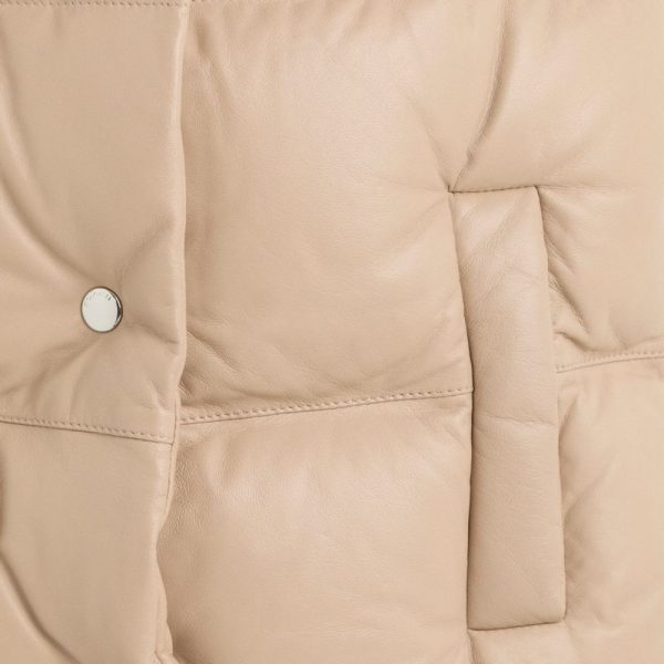 Coach Restored Leather Puffer Vest - Preorder