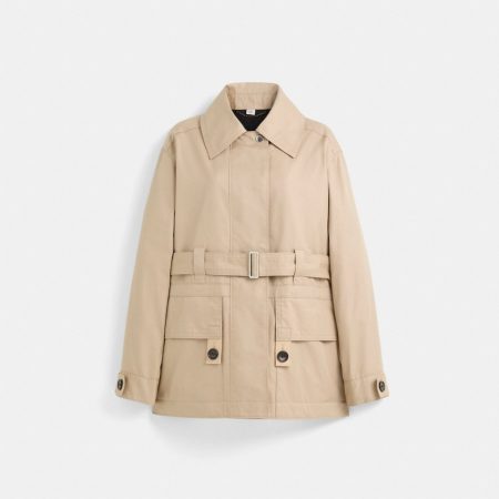 Coach Restored Belted Utility Jacket - Preorder — Bone
