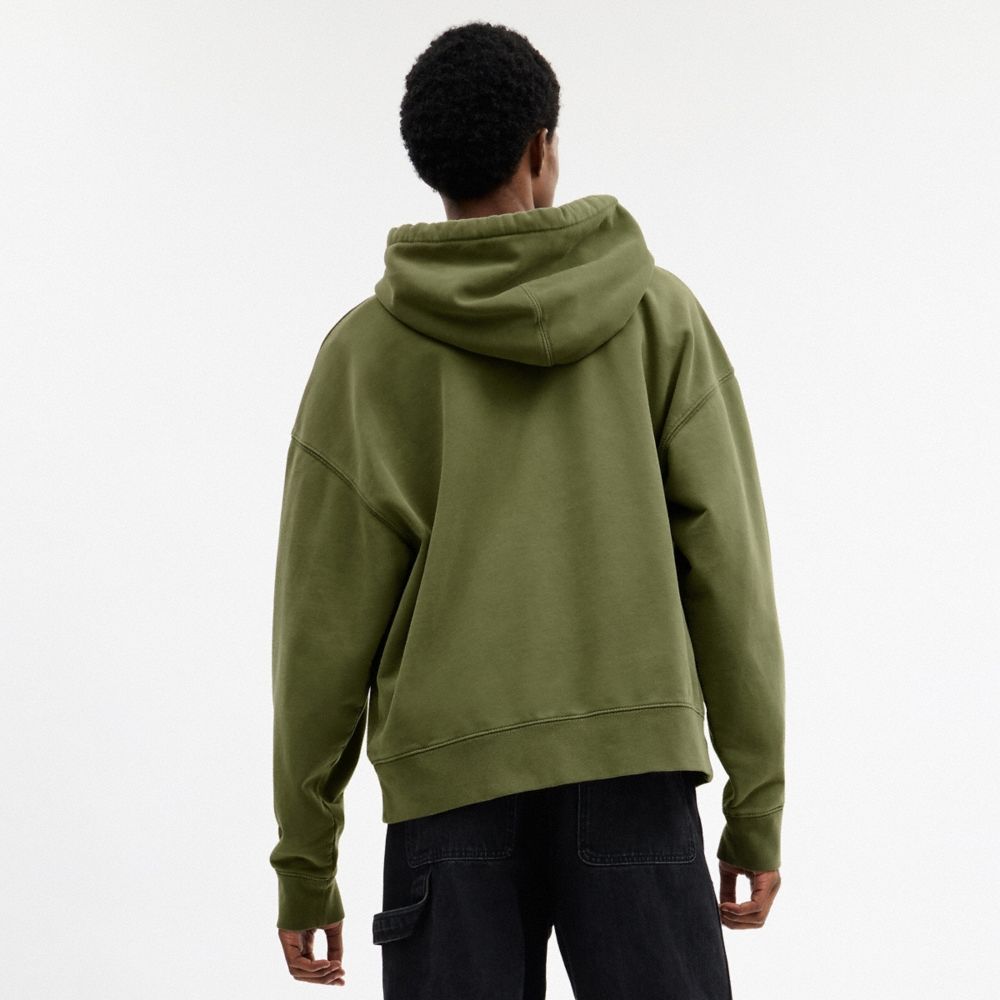 Coach Outlet Garment Dyed Spiral Hoodie - Preorder