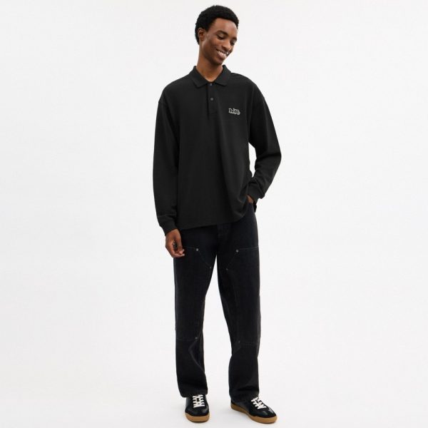 Coach Outlet Horse And Carriage Long Sleeve Polo - Preorder