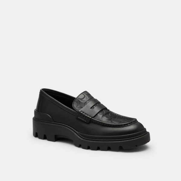 Coach Outlet Loafer In Signature Leather - Preorder