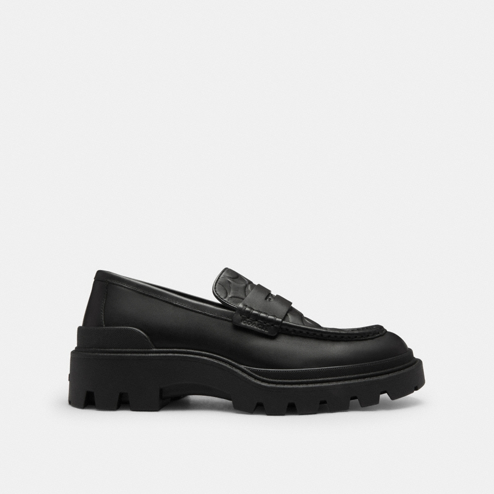 Coach Outlet Loafer In Signature Leather - Preorder