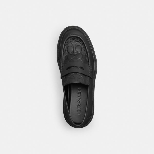Coach Outlet Loafer In Signature Leather - Preorder