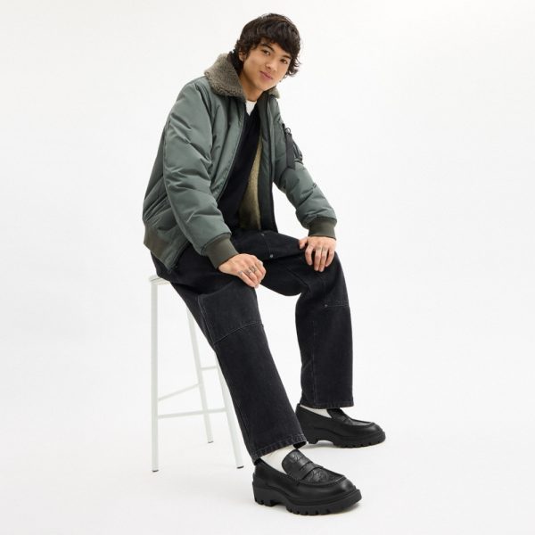 Coach Outlet Loafer In Signature Leather - Preorder