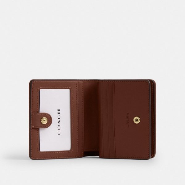 Coach Outlet Snap Wallet In Signature Chenille - Preorder