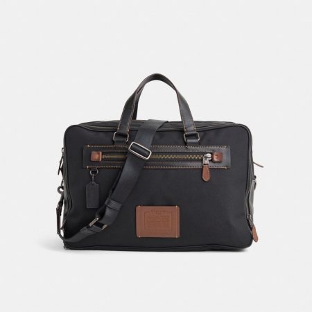 Coach Restored Academy Day Bag - Preorder — Black Copper/Black