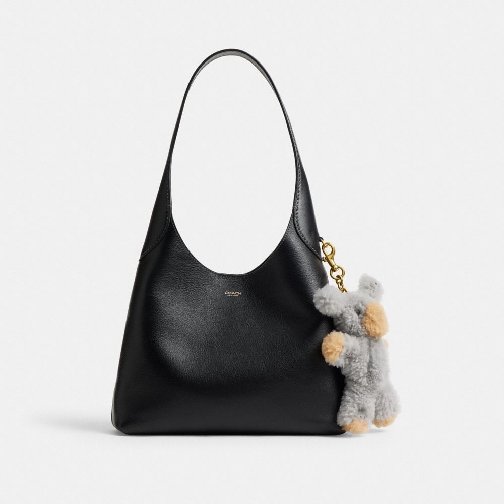 Coach Outlet Fuzzy Bag Charm In Shearling - Preorder