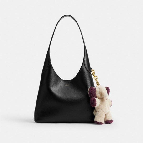 Coach Outlet Ellie Bag Charm In Shearling - Preorder