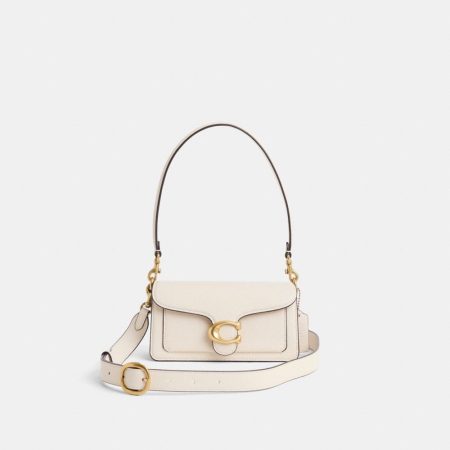 Coach Restored Tabby Shoulder Bag 20 - Preorder — Brass/Chalk