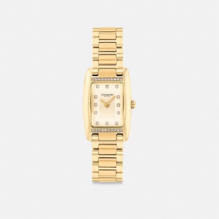 Coach Reese Watch, 20MM X 30MM - Preorder — Brass