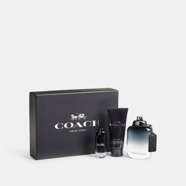 Coach Outlet Coach For Men Eau De Toilette 3 Piece Gift Set - Preorder