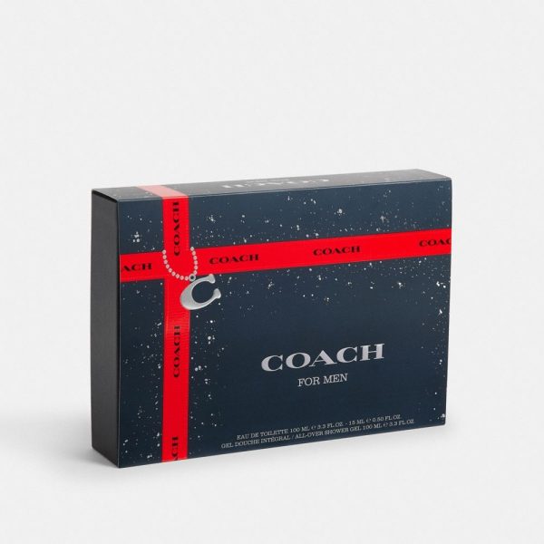 Coach Outlet Coach For Men Eau De Toilette 3 Piece Gift Set - Preorder
