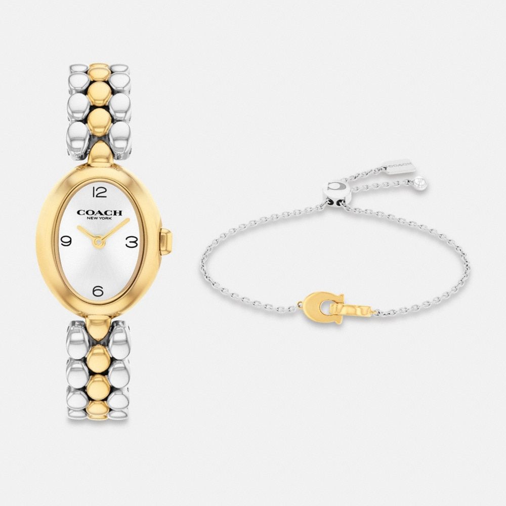Coach Sammy Watch Gift Set, 22.5MM X 28MM - Preorder