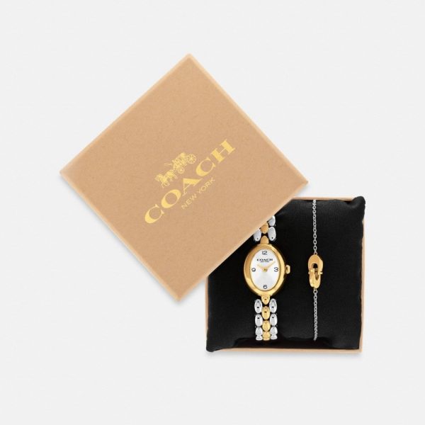Coach Sammy Watch Gift Set, 22.5MM X 28MM - Preorder