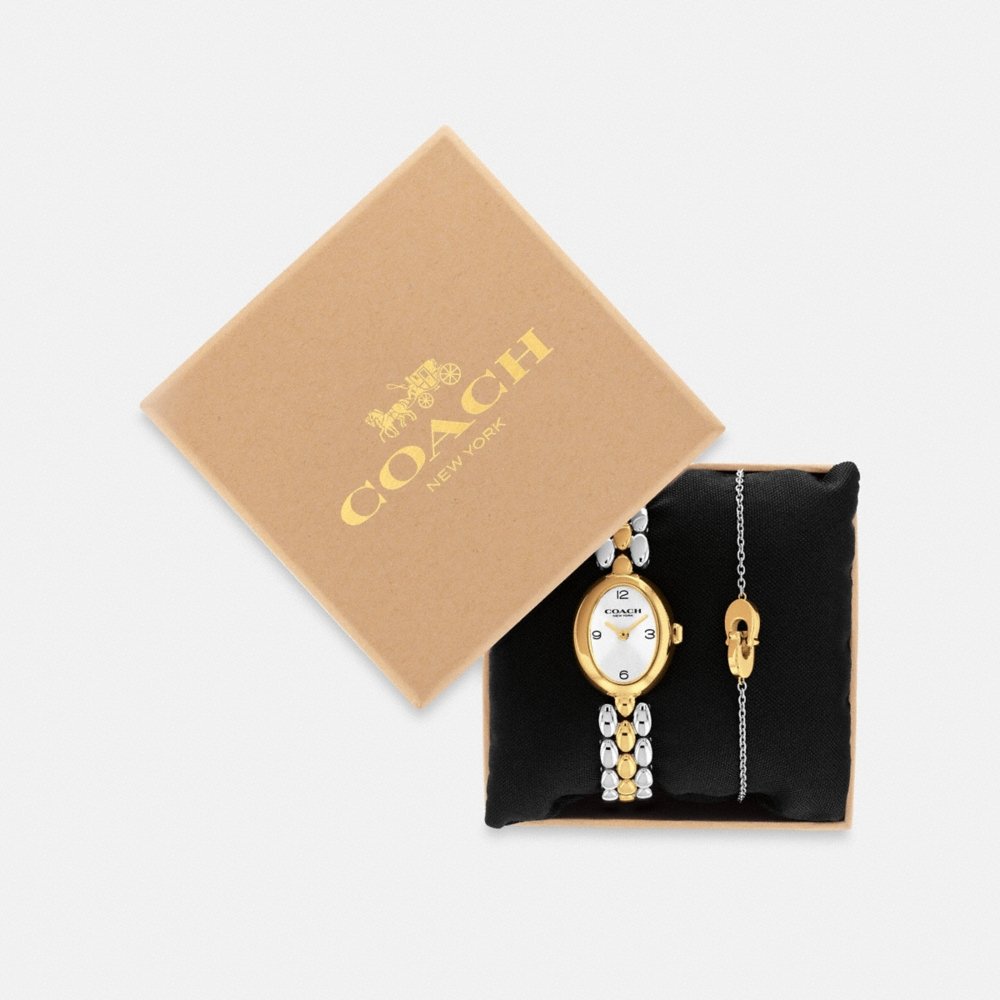 Coach Sammy Watch Gift Set, 22.5MM X 28MM - Preorder