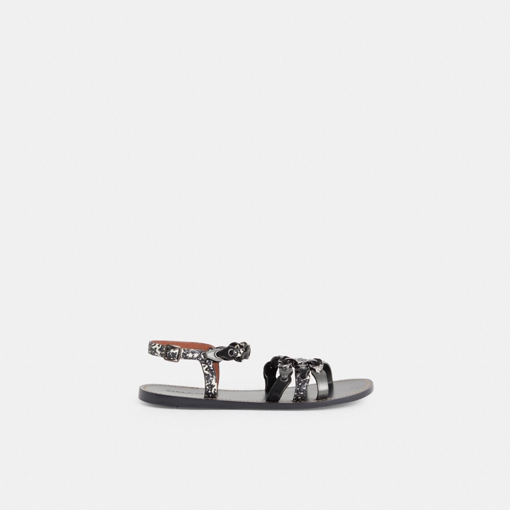 Coach Restored Sandal With Coach Link - Preorder
