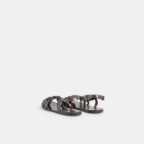 Coach Restored Sandal With Coach Link - Preorder