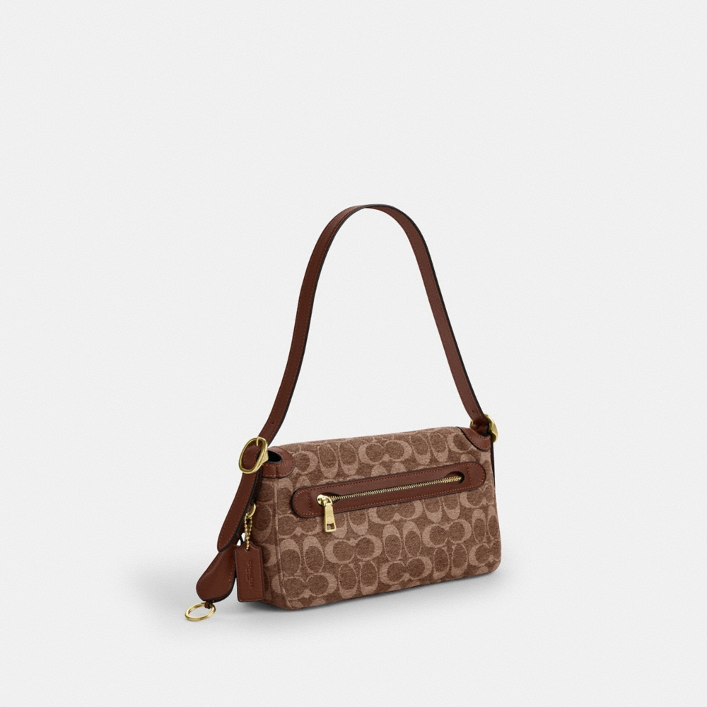 Coach Outlet Etta Small Flap Shoulder Bag In Signature Chenille - Preorder