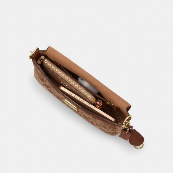 Coach Outlet Etta Small Flap Shoulder Bag In Signature Chenille - Preorder