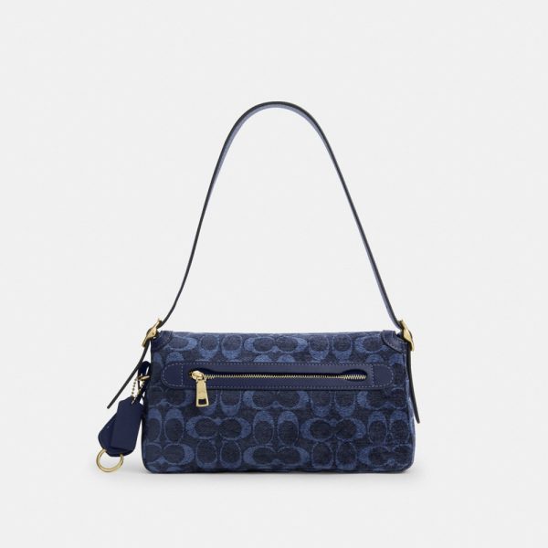 Coach Outlet Etta Small Flap Shoulder Bag In Signature Chenille - Preorder
