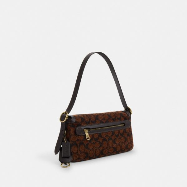 Coach Outlet Etta Small Flap Shoulder Bag In Signature Chenille - Preorder