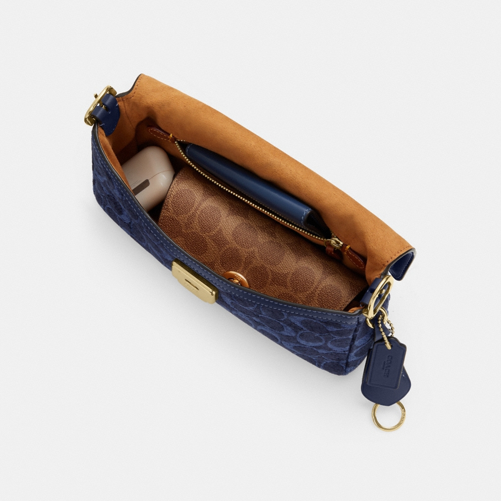 Coach Outlet Etta Small Flap Shoulder Bag In Signature Chenille - Preorder