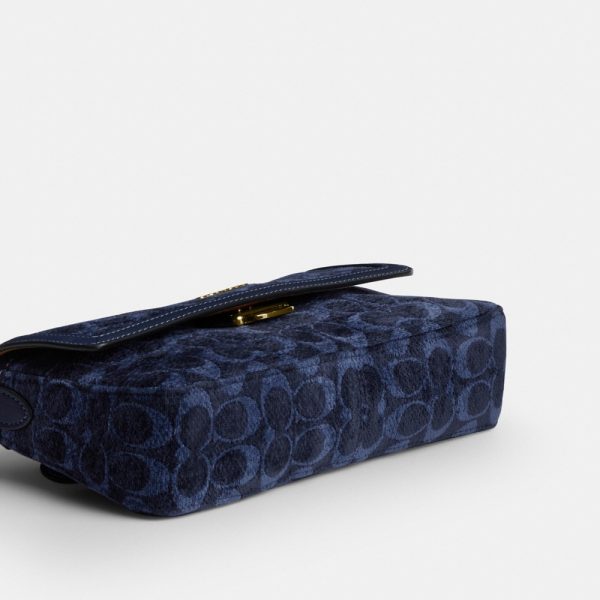Coach Outlet Etta Small Flap Shoulder Bag In Signature Chenille - Preorder