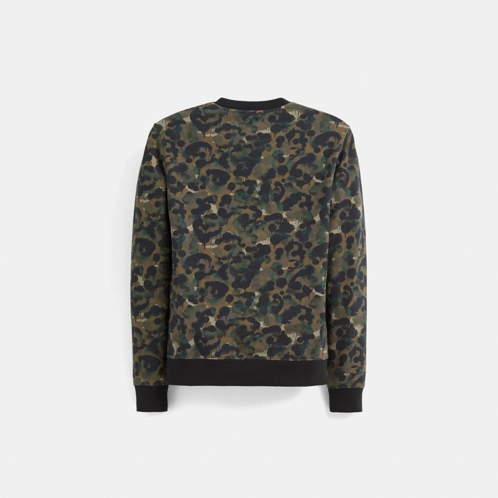 Coach Restored Camo Print Crewneck - Preorder