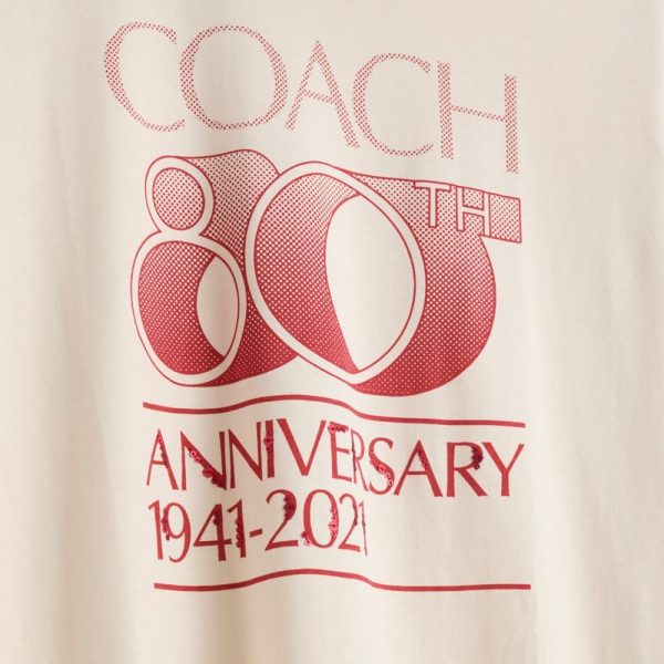 Coach Restored Coach 80 Th Anniversary T-Shirt - Preorder