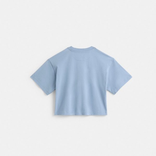 Coach Restored Cursive Signature Cropped T-Shirt - Preorder