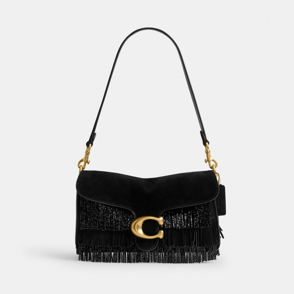 Coach Outlet Tabby Shoulder Bag 26 With Crystal Beaded Fringe - Preorder