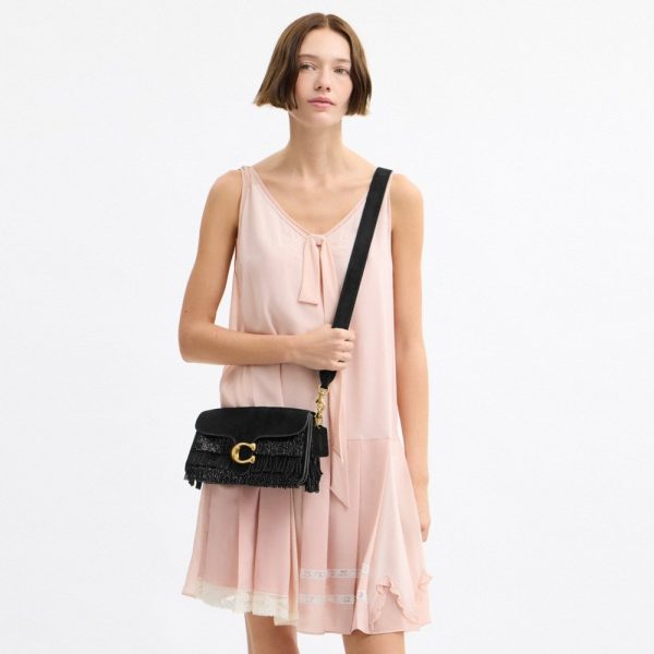 Coach Outlet Tabby Shoulder Bag 26 With Crystal Beaded Fringe - Preorder