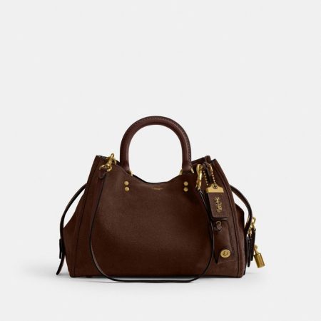 Coach Rogue Bag 31 - Preorder — Brass/Dark Chocolate