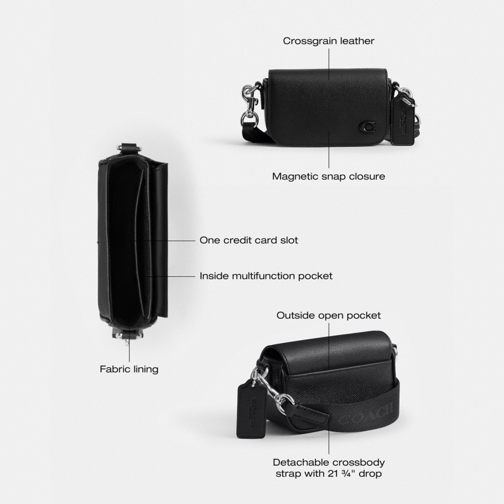 Coach Flap Crossbody Bag - Preorder